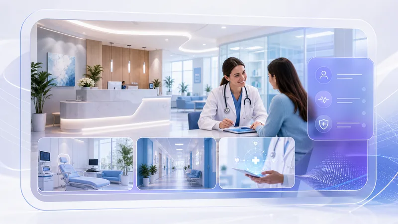Healthcare clinic website preview